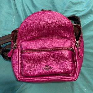 Coach mini backpack
